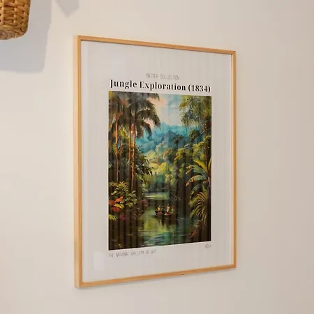 Daire Tropical Jungle-clim-wifi-allee Paul Riquet *